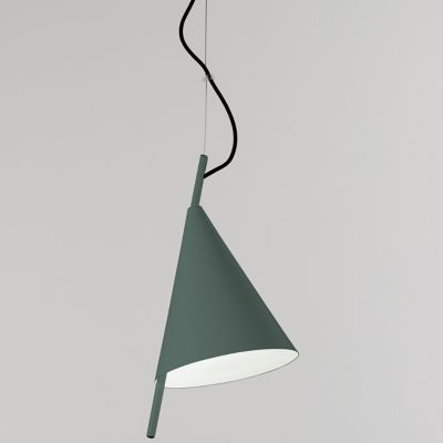 FOC Lighting Cone Mini Pendant Light - Color: Green - Size: 1 light - AL-60