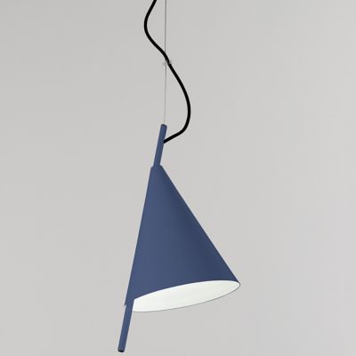 FOC Lighting Cone Mini Pendant Light - Color: Blue - Size: 1 light - AL-600