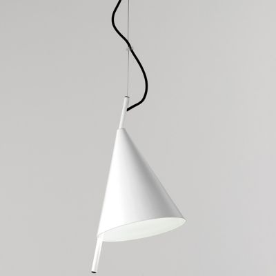 FOC Lighting Cone Mini Pendant Light - Color: White - Size: 1 light - AL-60