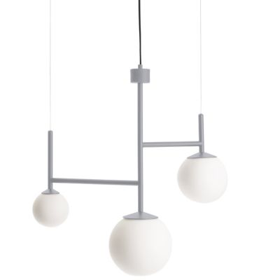 FOC Lighting Moon 3-Light Pendant Light - Color: White - Size: 3 light - AL