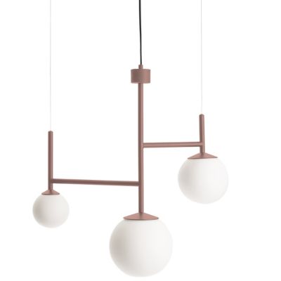 FOC Lighting Moon 3-Light Pendant Light - Color: White - Size: 3 light - AL