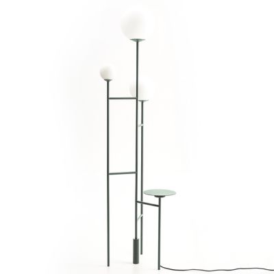 FOC Lighting Moon Floor Lamp - Color: Green - Size: 3 light - AL-62034-GG