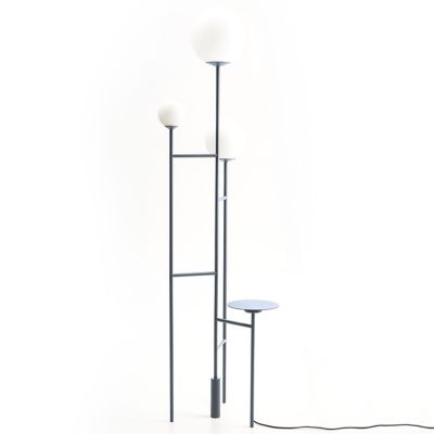 FOC Lighting Moon Floor Lamp - Color: Blue - Size: 3 light - AL-62034-SB