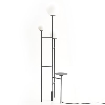 FOC Lighting Moon Floor Lamp - Color: Grey - Size: 3 light - AL-62034B-SK