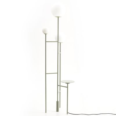 FOC Lighting Moon Floor Lamp - Color: Green - Size: 3 light - AL-62034-SG