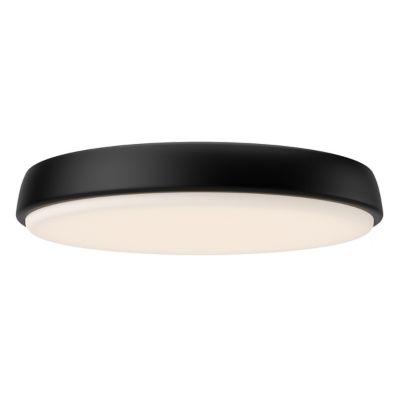 Alora Mood Laval LED Flushmount Light - Color: Black - Size: Large - FM5037