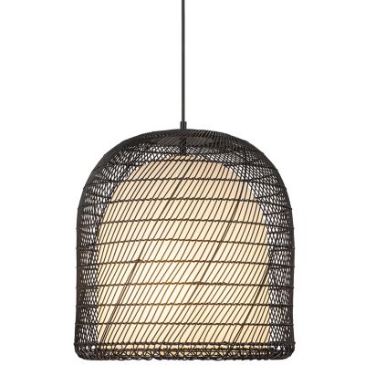 Alora Mood Bondi Pendant Light - Color: Black - Size: 1 light - PD631920MBO