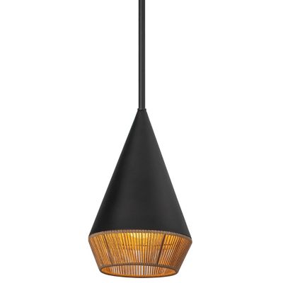 Alora Mood Daphne Mini Pendant Light - Color: Black - Size: 1 light - PD633