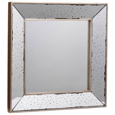 Alder & Ore Renee Square Mirror - Color: Silver