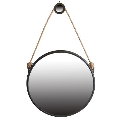 Alder & Ore Adler Mirror in Black, Size: Large