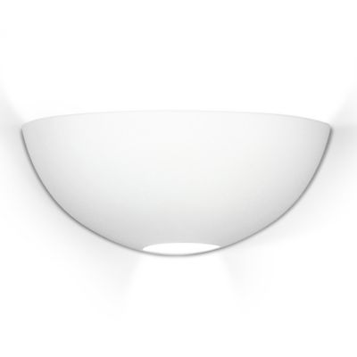 A19 Aegina Wall Sconce - Color: White - Size: 10.25 - 303