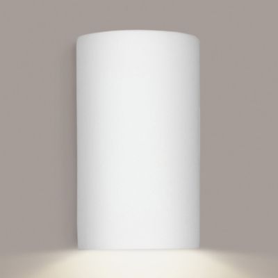 A19 Andros Downlight Wall Sconce - Color: White - Size: 9.75 - 201