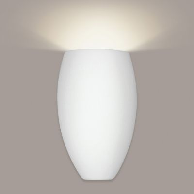 ANI1764104 A19 Antigua Wall Sconce - Color: White - 1501-A31 sku ANI1764104