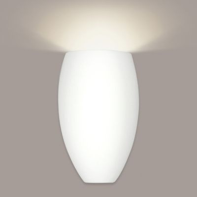 ANI1764092 A19 Antigua Wall Sconce - Color: White - 1501 sku ANI1764092