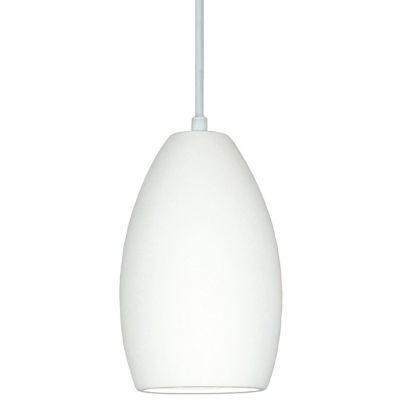 A19 Antigua Pendant Light in Beige