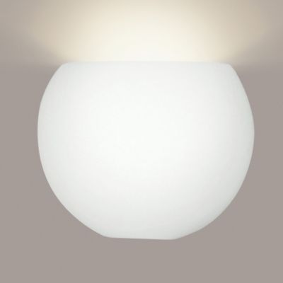 A19 Bonaire Wall Sconce - Color: White - 1601