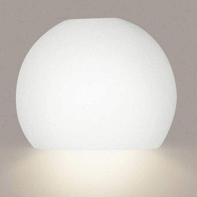 A19 Bonaire Downlight Wall Sconce - Color: White - 1601D-A31