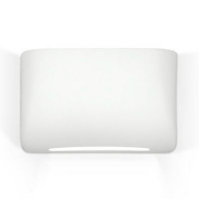 A19 Coronado Wall Sconce - Color: White - Size: 7.75 - 1303