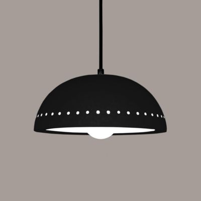 ANI1776265 A19 Cyprus Pendant Light - Color: Black - Size: 10 sku ANI1776265