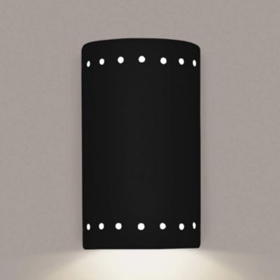 ANI1776573 A19 Delos Downlight Wall Sconce - Color: Black - S sku ANI1776573