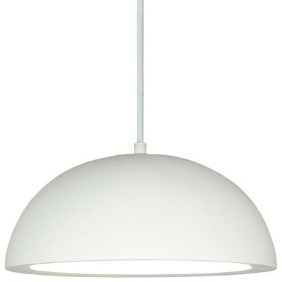 A19 Thera Pendant Light in White