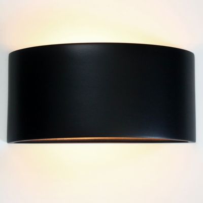 ANI2473586 A19 Nicosia Wall Sconce - Color: Black - 1702-WET- sku ANI2473586