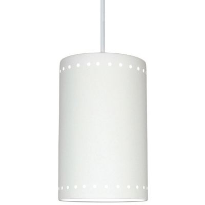 A19 Delos Pendant Light in White