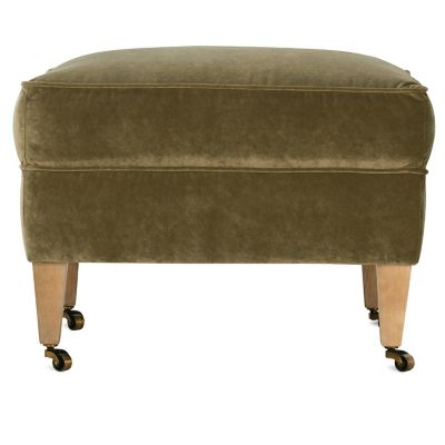 Rowe Furniture Marleigh Ottoman - Color: Green - MARLEIGH-005-PA