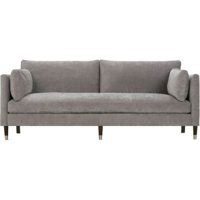 Alder & Ore Riley Sofa with Wooden Legs in Green
