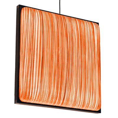 Aqua Creations Simon Says No Pendant Light - Color: Orange - Size: 1 light 