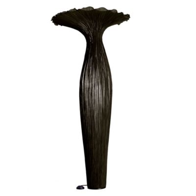 Aqua Creations Morning Glory LED Floor Lamp - Color: Black - Size: 8 light 