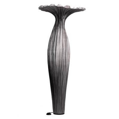 Aqua Creations Morning Glory LED Floor Lamp - Color: Grey - Size: 8 light -