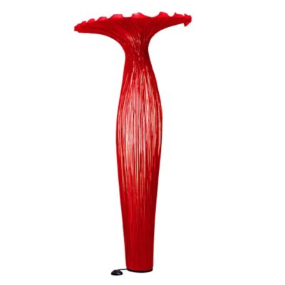 Aqua Creations Morning Glory LED Floor Lamp in Blue, Size: 8 light
