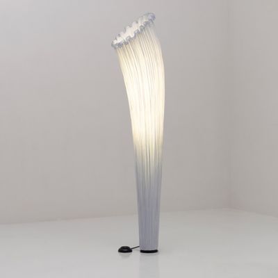 Aqua Creations Horn Floor Lamp - Color: Silver - Horn-SILVER