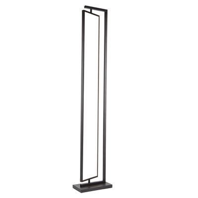 Huxe Eliaz LED Floor Lamp - Color: Black - Size: 1 light