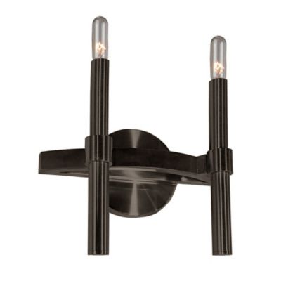 Huxe Azzurra Wall Sconce - Color: Bronze - Size: 2 light