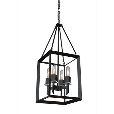 Huxe Valerius Chandelier - Color: Black - Size: Small