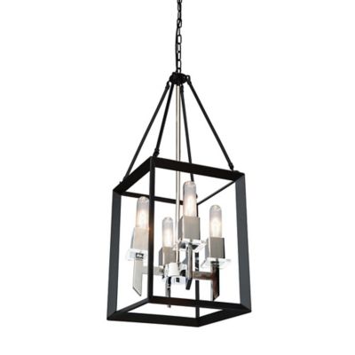 Huxe Valerius Chandelier - Color: Black - Size: Small