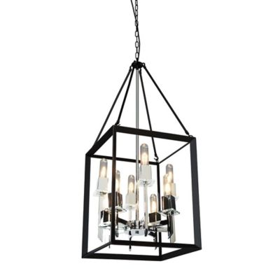 Huxe Valerius Chandelier - Color: Black - Size: Medium