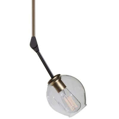 Huxe Napolitano Mini Pendant Light - Color: Clear - Size: 1 light