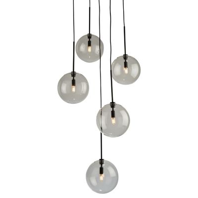 Huxe Anahi Multi-Light Pendant Light - Color: Clear - Size: 5 light