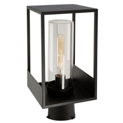 Huxe Besita Post Light - Color: Black - Size: 1 light