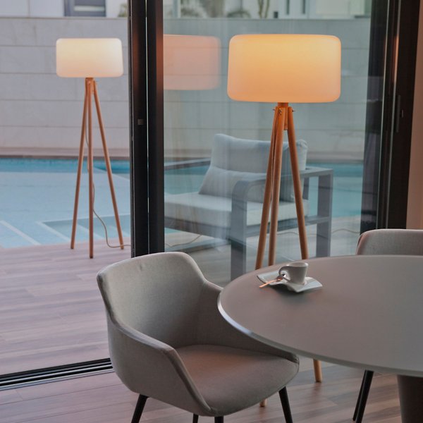 Artkalia Urbaa Floor Lamp - Color: Brown - Size: 1 light - Urbaa_wired