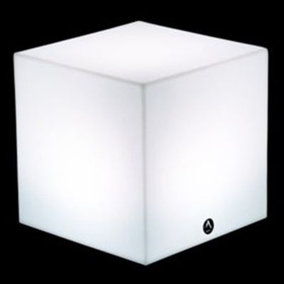 Artkalia Kubbia Moderna XL LED Corded Cube - Color: White - Kubbia Moderna 