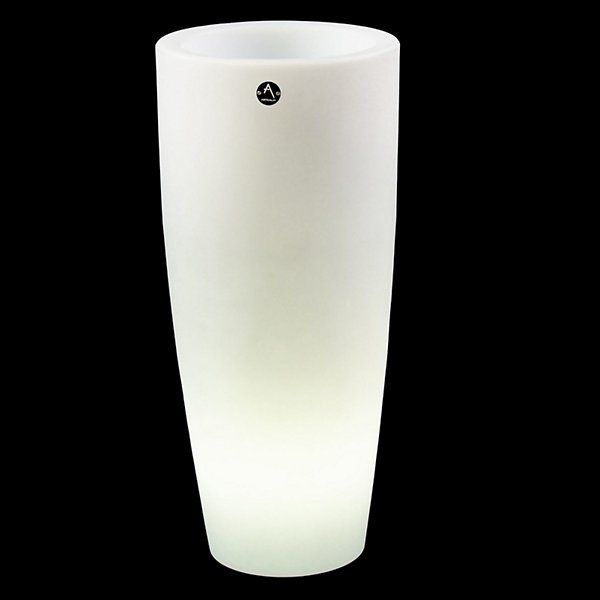 Artkalia Aix Moderna XS LED Outdoor Planter - Color: White - Size: 1 light 