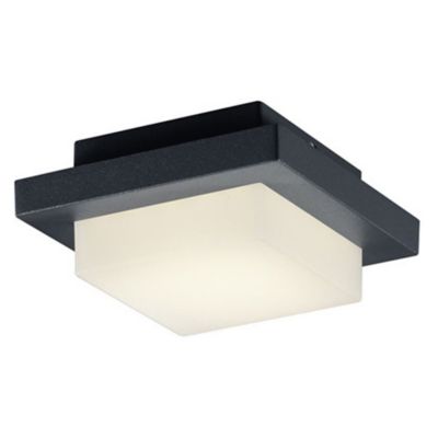 Arnsberg Hondo Outdoor LED Wall Sconce - Color: Titanium - Size: 1 light - 