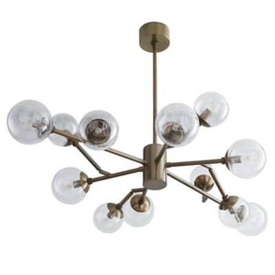 Arteriors Dallas 12-Light Chandelier - Color: Gold - Size: 12 light - 89455