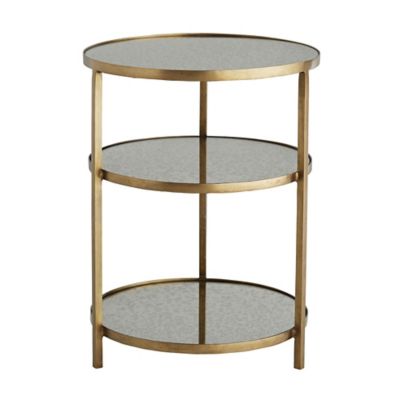 ARR1848570 Arteriors Percy End Table - Color: Brass - 2032 sku ARR1848570