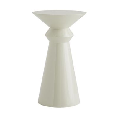 ARR1878260 Arteriors Vlad Side Table - Color: White - 5033 sku ARR1878260