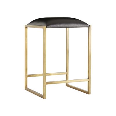 Arteriors Dash Bar and Counter Stool - Color: Black - Size: Counter Height 